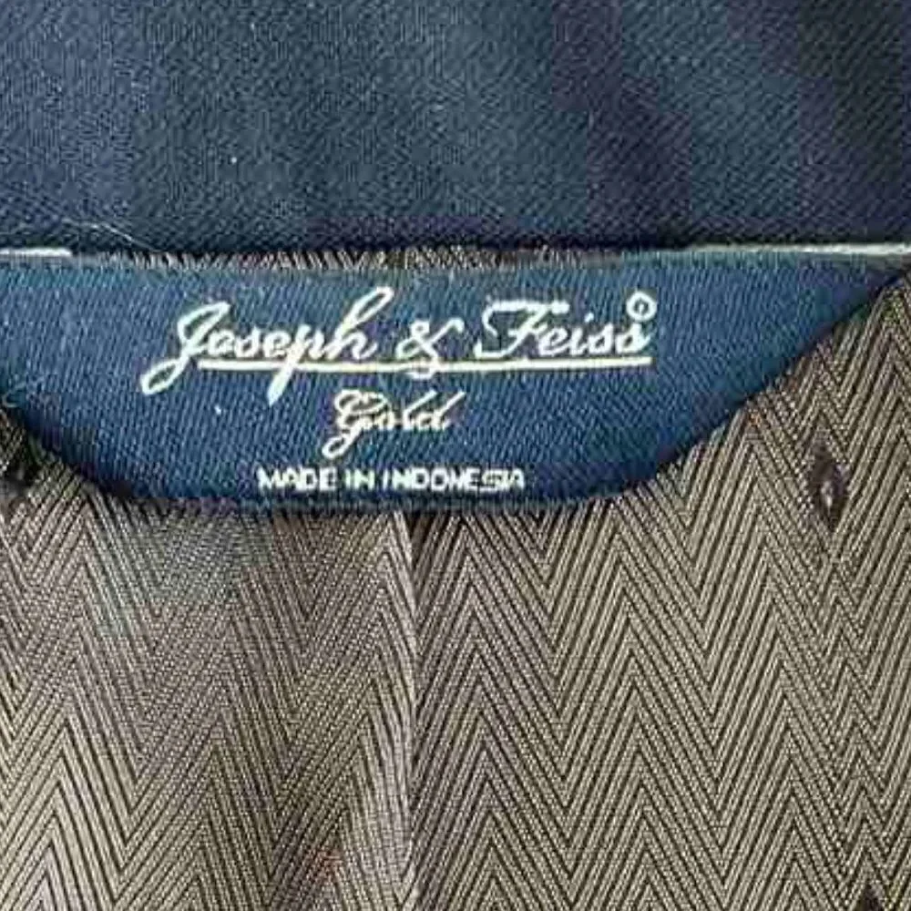 Joseph & Feiss Gold Blazer, Navy , 44 Reg 100% WORESTER WOOL EXECUTIVE Fit